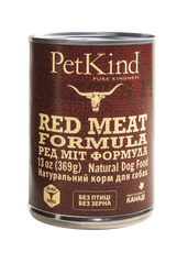 Pet Kind Red Meat Formula - Консерва для собак з яловичиною, рубцем, ягням, 370г
