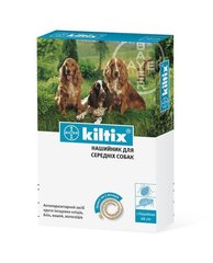 Kiltix - Нашийник "Кілтікс" антипаразитарний для собак середніх порід, 48 см