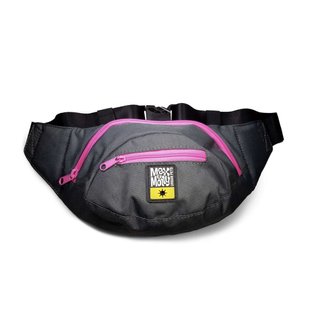 Поясная сумка для прогулок Max & Molly Waist Bag Pink, розовая