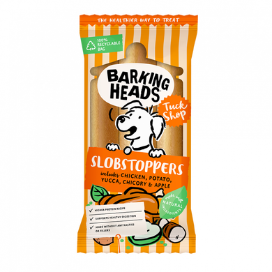 Barking Heads "SLOBSTOPPERS" - Ласощі з куркою, картоплею та юккою для собак, 200 г