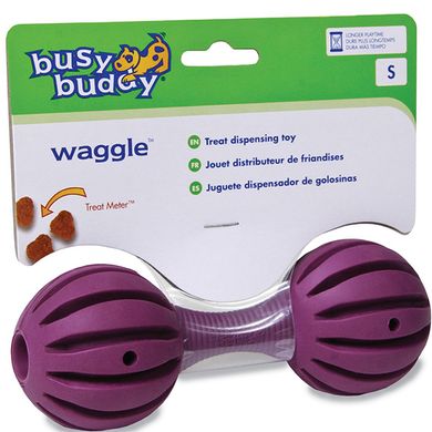 PetSafe Busy Buddy Waggle ПЕТСЕЙФ БИЗИ БАДДИ ВАГГЛ суперпрочная игрушка для собак (S, для собак 5-10 кг ( 5,3х5,3х15 см))