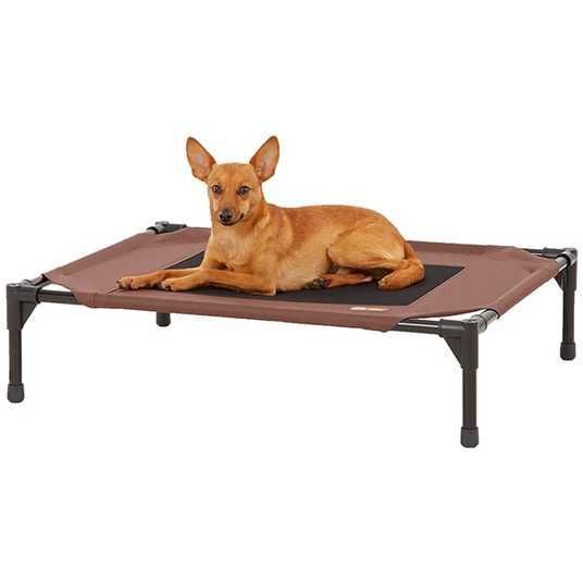 K&H Original Pet Cot & Cover лежак для собак (Шоколадний ( M