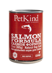 Pet Kind Salmon Formula - Вологий корм для собак дикий лосось та оселедець, 370г