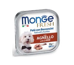 Monge Fresh Lamb - Консерви для собак з ягням, 100 г