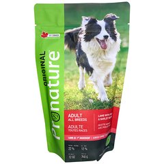 Pronature Original Adult Lamb - Сухой суперпремиум корм для взрослых собак, ягненок, 340 г
