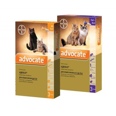 Advocate - краплі від паразитів для кішок, 1 піпетка