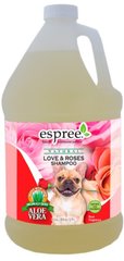 Espree Love & Roses Shampoo - Шампунь с ароматом роз для собак, 3,79 л