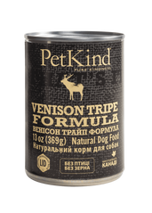 Pet Kind Venison Tripe Formula - Вологий корм для собак з яловичиною та олениною, 370г