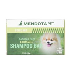 DERMagic Organic Shampoo Bar Chamomile Sage - Органічний шампунь для свіжості шерсті з ромашкою та шалфеєм, 105 г