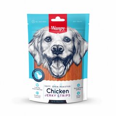 Wanpy Chicken Jerky Strips - Ванпи вяленые куриные полоски для собак 100 г