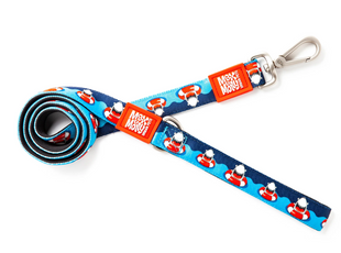 Поводок короткий для собак Max & Molly Short Leash Frenzy the Shark с принтом Бешеная акула, XS