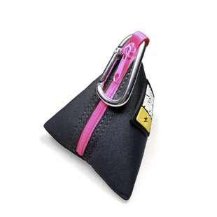 Сумка для пакетов Max & Molly Poo Bag Triangle Pink, розовая