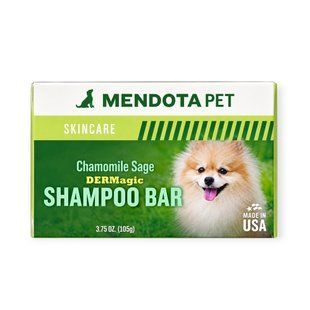 DERMagic Organic Shampoo Bar Chamomile Sage - Органічний шампунь для свіжості шерсті з ромашкою та шалфеєм, 105 г
