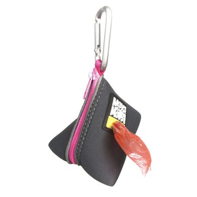 Сумка для пакетов Poo Bag Triangle - Pink
