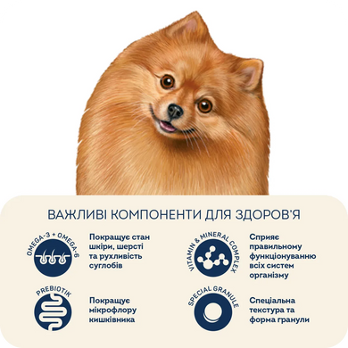 Home Food Dog Adult Mini Healthy Skin & Shiny Coat - Сухой корм для взрослых собак мелких пород, с лососем и индейкой, 1,6 кг