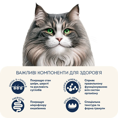 Home Food Cat Hairball control for Sterilised & Neutered - Сухой корм для вывода шерсти из желудка для стерилизованных и кастрированных взрослых кошек, с индейкой и ягодами, 400 г