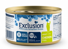 Exclusion Cat Adult Chicken - Монопротеїнові консерви з куркою для котів
