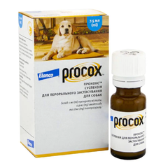 Elanco Bayer Procox - Суспензія антигельмінтик для цуценят та дорослих собак, 7,5 мл