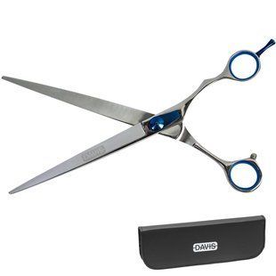 Davis Extreme Edge Blue Straight - Девіс Прямі ножиці для стрижки собак