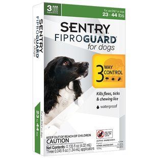 Fiproguard ФИПРОГАРД капли от блох, клещей и вшей для собак 10-20кг, 1.34мл (1,34 мл, ціна за 1 пипетку ( 3 шт. у пакунку))