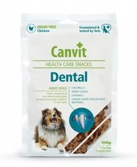 Canvit Dental полувлажные лакомства с курицей для взрослых и стареющих собак, 200 г