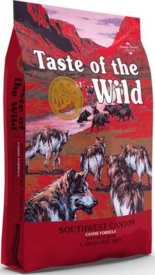 Taste of the Wild Southwest Canyon Canine Formula - Сухой корм для собак всех пород на всех стадиях жизни с диким кабаном, 2 кг