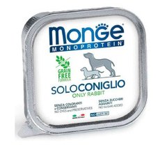 Monge Dog Solo 100% - Консерва для собак с кроликом 150 г