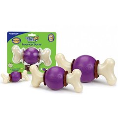 PetSafe Busy Buddy Bouncy Bone ПЕТСЕЙФ БІЗІ БАДДІ БОУНСІ БОУН жувальна іграшка з ласощами для собак (M, для собак 5-14 кг)