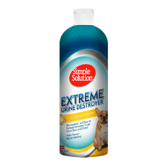 Simple Solution Extreme Urine Destroyer - Усиленное средство для нейтрализации запаха и удаления пятен мочи, 945 мл