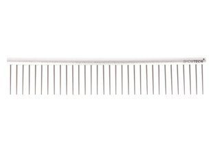 Show Tech + Featherlight Professional Comb Silver Гребінець алюмінієвий частозубий, 28 см