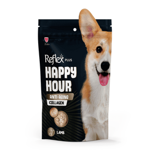 Reflex Happy Hour ласощі для собак з ягням та колагеном, 60 г