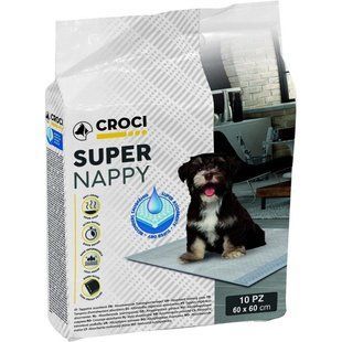 Croci Super nappy Пелюшки одноразові для собак, 10 шт в уп