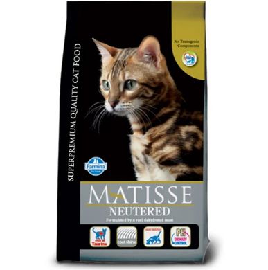 Farmina Matisse Neutered Chicken - Сухой корм для стерилизованных кошек с курицей 400 г