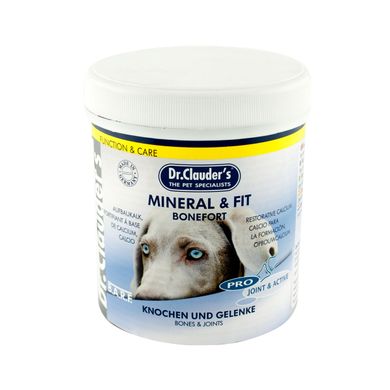 Dr.Clauder's Mineral & Fit Bonefort Вітамінно-мінеральна добавка для собак, 500 г