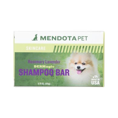 DERMagic Organic Shampoo Bar ROSEMARY LAVENDER - Органічний шампунь з розмарином і маслом лаванди в брикеті, 105 г