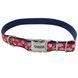 Coastal Pet Attire Ribbon - Ошейник для собак с принтом Лапки, 1,6 см * 30-46 см