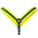 Шлейки для собак Max & Molly Q-Fit Harness Matrix Yellow желтого цвета, XS фото 4