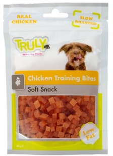 Truly Chicken Training bites - Ласощі для собак з куркою, 90 г