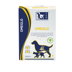 TRM Omeglo - Диетическая добавка для поддержания функции кожи и метаболизма суставов для собак и кошек 200 мл