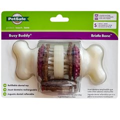 PetSafe Busy Buddy Bristle Bone ПЕТСЕЙФ БІЗІ БАДДІ БРІСТЛ БОУН жувальна іграшка з ласощами для собак (S, для собак 5-10 кг)