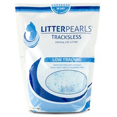 Litter Pearls TrackLess ЛИТТЕР ПЕРЛС ТРАКЛЕС кварцевый силикагелевый наполнитель для туалетов котов (45141( 1.81кг))