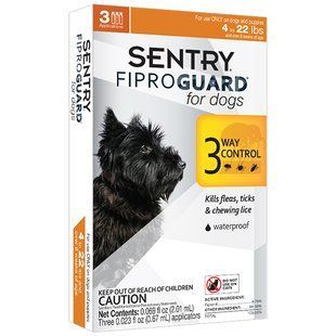Fiproguard ФИПРОГАРД капли от блох, клещей и вшей для собак до 10кг, 0.67мл (0,67 мл, ціна за 1 пипетку ( 3 шт. у пакунку))