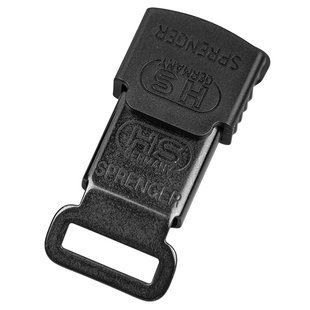 Sprenger Clic-Lock СПРЕНГЕР ЗАМОК CLIC-LOCK для ошейника собак, нержавеющая сталь (Воронена сталь ( 6,5х2,6х1,3 см))