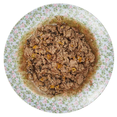 Вологий корм для дорослих собак Lenda BERRIES STEW з м'ясом дикого кабана та індички, 380 г, термін придатності до 14.12.2026
