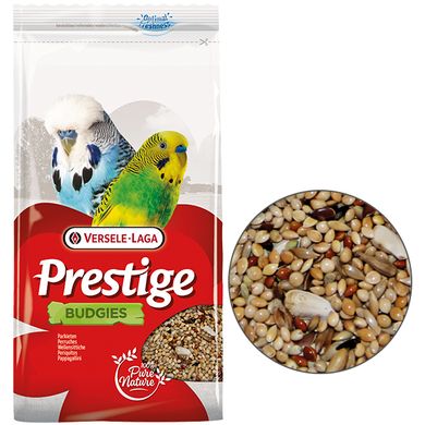 Versele-Laga Prestige Вudgies - Повсякденна зернова суміш корм для хвилястих папуг, 1 кг