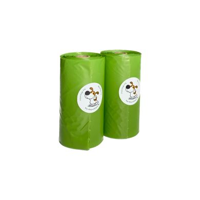 Poo Bags одноразові пакетики з ароматом лаванди 315 шт (21 рулон по 15 пакетів)