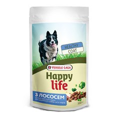 Happy Life Adult with Salmon - Сухой премиум корм для собак всех пород, 350 г