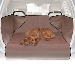K&H Economy Cargo Cover защитная накидка в багажник для перевозки собак (Коричневий)
