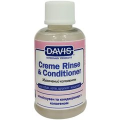 Davis Creme Rinse & Conditioner - Дэвис Ополаскиватель и кондиционер с коллагеном для собак и кошек, 50 мл