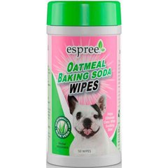 Espree Oatmeal Baking Soda Wipes - Влажные салфетки для собак с пищевой содой